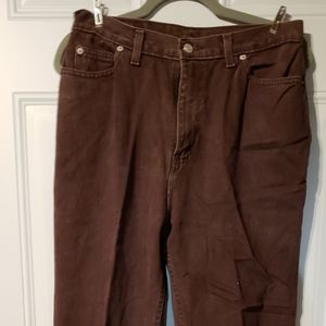 Brown jeans